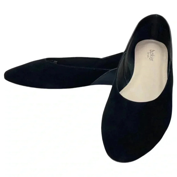 Botkier Britt Womens Flats 5M Black Leather Slip On - Picture 13 of 14